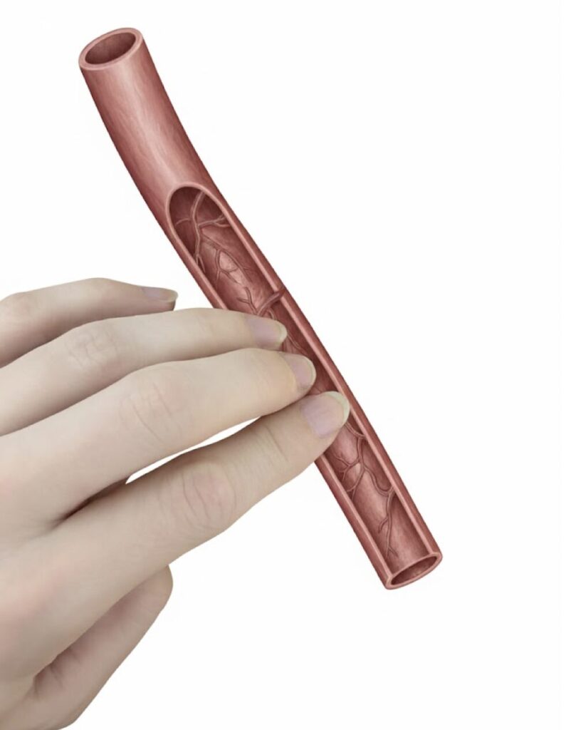 脈の触れ方　確認方法