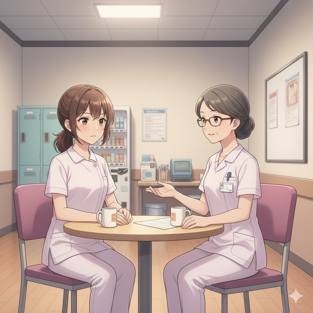 看護師 相談している
