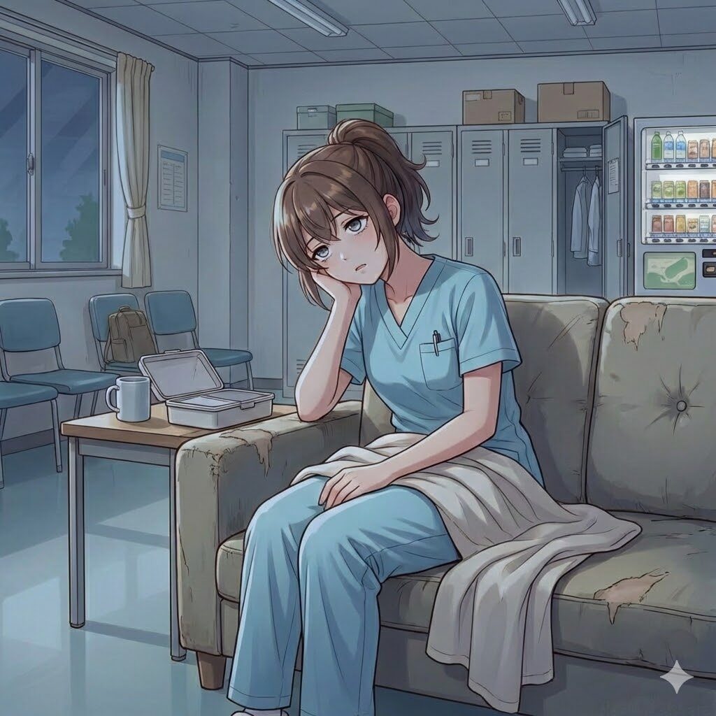 休んでいるつもりで回復していない看護師