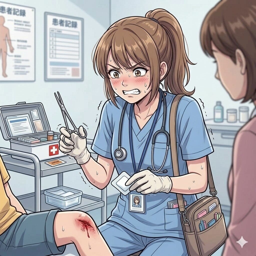 プレッシャーのかかる看護師