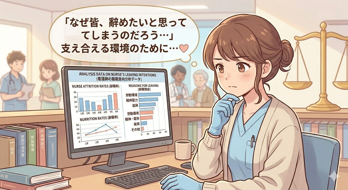 【2025年最新】看護師の6割が「辞めたい」と感じている？日本看護協会の調査データから見える職場の現実